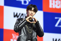 [포토] 제로베이스원 김태래 ‘사랑해요’