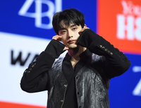 [포토] 제로베이스원 김지웅 ‘사랑해요’