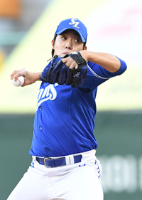 [포토]삼성 원태인, 시즌 6승 도전!