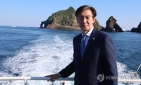 [독도야 잘 있느냐] 일본 외무성, 조국 대표 독도 방문에 “다케시마는 일본 영토, 한국 정부에 항의”
