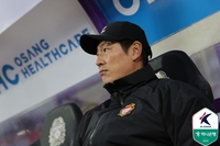 ‘2연패’ 박동혁 감독 “내용은 이기고 결과는 가져오지 못해 아쉽다”[현장인터뷰]