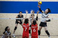 이변 없었다, 모랄레스호 첫 경기서 중국에 0-3 패배…VNL 28연패