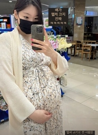 ‘윤남기♥’ 이다은, 임신 후 18kg 증가..“배가 왜이렇게 크지”