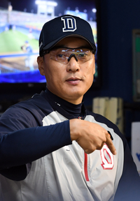 [포토]두산 이승엽 감독, ‘다음 투수 준비해!’
