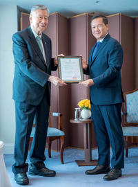 부영 이중근 회장, 캄보디아 훈 마넷 총리 고문으로 다양한 정책의사 결정에 도움준다