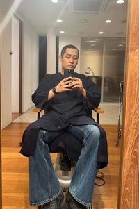 박재정, 까까머리로 입대 전 인사..“군인으로서 최선을 다하겠습니다”