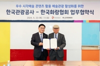 한국관광공사-한국화랑협회 업무협약