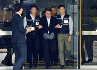 [포토]영장실질심사 마친 김호중, 호송차로...