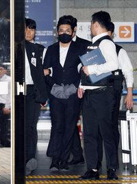 [포토]영장실질심사 마친 김호중 소속사 이광득 대표