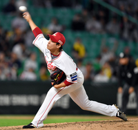 [포토]‘7회초는 내가 책임진다!’ 최민준