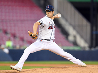 [포토]KT전 등판한 두산 이병헌