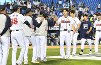 [포토]3연패 탈출하는 두산