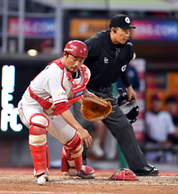 [포토]‘볼이 여기에 ㅠㅠㅠㅠ’ 이지영