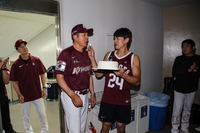 키움 선수단 연패 탈출 후 맞이한 홍원기 감독 생일, 깜짝 파티 [SS잠실in]