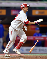 [포토]7회말 외야플라이 이지영