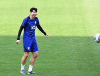 [포토]웃음 넘치는 손흥민