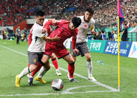 [포토]손흥민, 승리를 지켜라!