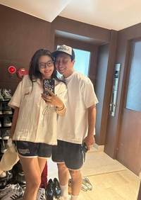 손담비♥이규혁, 사랑하니까 닮아가네..미소가 닮은꼴 부부