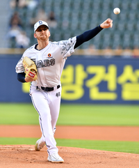 [포토]‘류현진과 선발대결이라!’ 브랜든