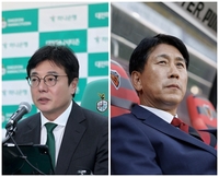 ‘황새’ 복귀전은 스틸야드에서…황선홍 VS 박태하, 1968년생 첫 ‘절친’ 맞대결 성사