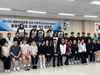 대한사격연맹 신임 신명주 회장, 첫 행보는 진천선수촌 방문…파리 올림픽 대표팀 훈련 지원