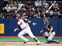 [포토]키움 김건희, 두산 김강률 상대 2타점 적시타