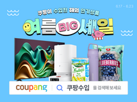 쿠팡, ‘수입 여름 빅세일’ 행사…최대 65% 할인
