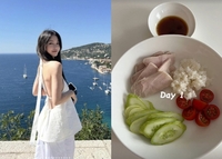 한예슬, 충격적 점심 식단 공개…몸매 유지 비법 따로 있었네