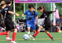 [포토]남강초 정재희, 과감한 돌파