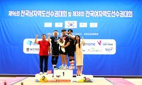 진안군청 역도팀 유동주 선수, 제96회 전국남자역도선수권대회 금메달 3개 목에 걸어