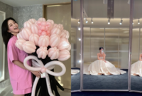 ‘품절녀’ 한예슬, 웨딩드레스 입은 모습 공개. 지각 결혼식 준비 중?