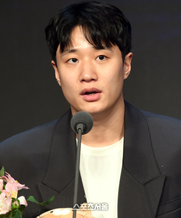 [포토] KCC 허웅, 5년 연속 인기상 수상