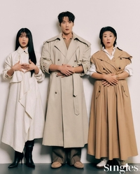 ‘낮’ 이정은 VS ‘밤’ 정은지, 24세 나이차 뛰어넘는 깜찍 케미, 청일점 최진혁과 화보