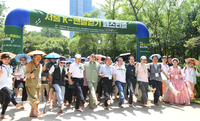 서울 K-맨발걷기 페스티벌서 ‘서울숲 맨발걷기 운동 선언문’ 발표[제1회 서울 K-맨발걷기 페스티벌]