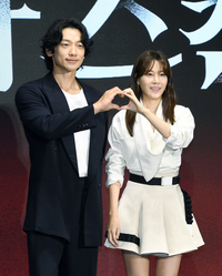 ‘화인가 스캔들’ 정지훈 “내 액션 촬영 구경 온 김하늘, 계속 취침 중” [SS현장]