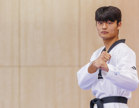 올림픽 80kg급 개척자 서건우, 질식 태권도로 금메달 정조준