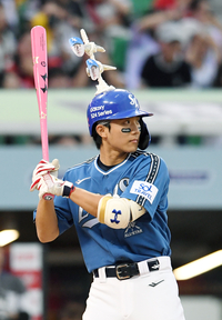 [포토]삼성 이재현, ‘나는야 굴비즈!’