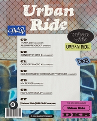 다크비, 여름 컴백 대전 합류! 17일 미니 8집 ‘얼반 라이드’ 발매