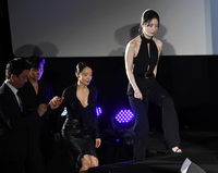 [포토]제작발표회 무대 오르는 지창욱-전도연-임지연