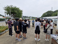 동해시, 청소년연합동아리 해피니스 농가일손돕기 나서