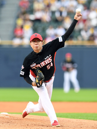 철인 양현종, KBO리그 역대 최초 400경기 선발 등판 신기록 달성 [SS잠실in]