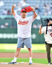 [포토]‘던져볼까요?’개그맨 김승진