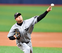 [포토]‘키움전 세번째 등판’ 류현진