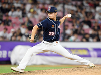 [포토]두산 이병헌, KT전 등판