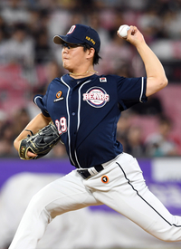 [포토]두산 이병헌의 역투