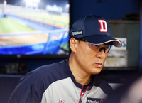 [포토]‘친정 삼성 상대하는’ 이승엽 감독