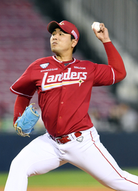 [포토]전역 후 SSG에 복귀한 김택형