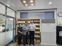 동해시자원봉사대학 총동문회 21기, 반찬 200개 기탁