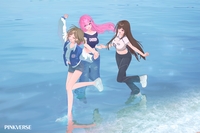 ‘버추얼 아이돌’ 핑크버스, 리메이크곡 ‘냉면’ 속 청량 비주얼