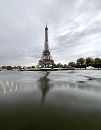 [포토]파리올림픽 하루 앞둔 센강과 에펠탑